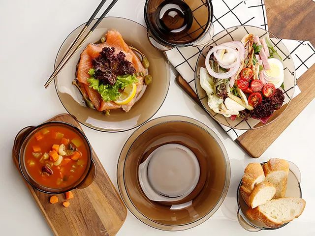 一条精选｜法国钢化玻璃餐具六件套，日本Albion化妆水