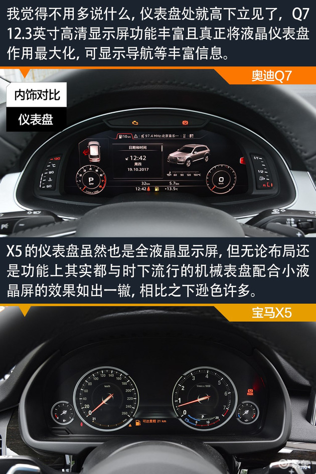 q7和x5哪个性价比高,q7和x5都是2.0t选谁好