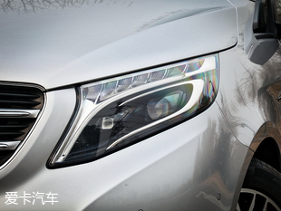 成都车展奔驰v260l尊贵加长版,爱卡汽车评分