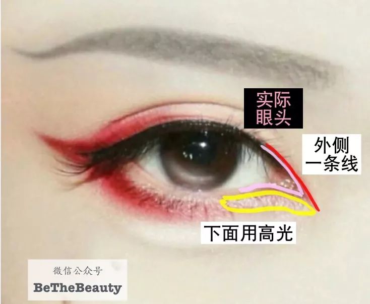 原来一个漂亮的眼妆可以这么简单,干净又能有效放大的完美眼妆