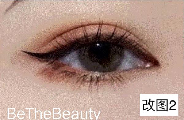 原来一个漂亮的眼妆可以这么简单,干净又能有效放大的完美眼妆