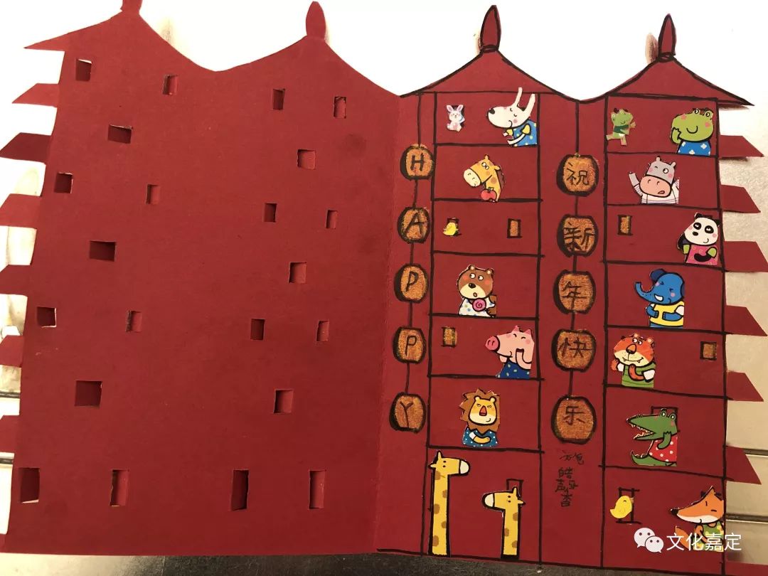 给孩子准备一套新年贺卡,写给孩子的新年贺卡图片