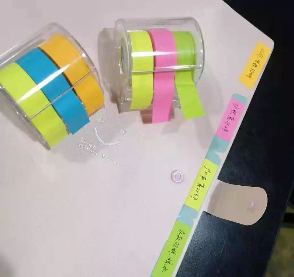 拍了一个礼拜的照片，终于写好了这份post-it*法大**！学霸学渣都适用啊！