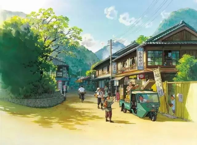 诗一样的多肉插画，像从宫崎骏的动漫世界里走出来一样~