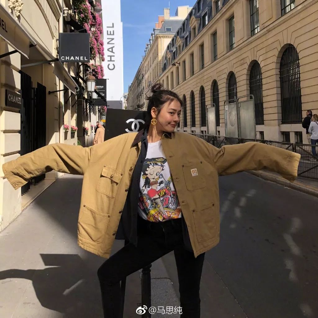 气质高腰短外套,短款外套搭直筒长裤