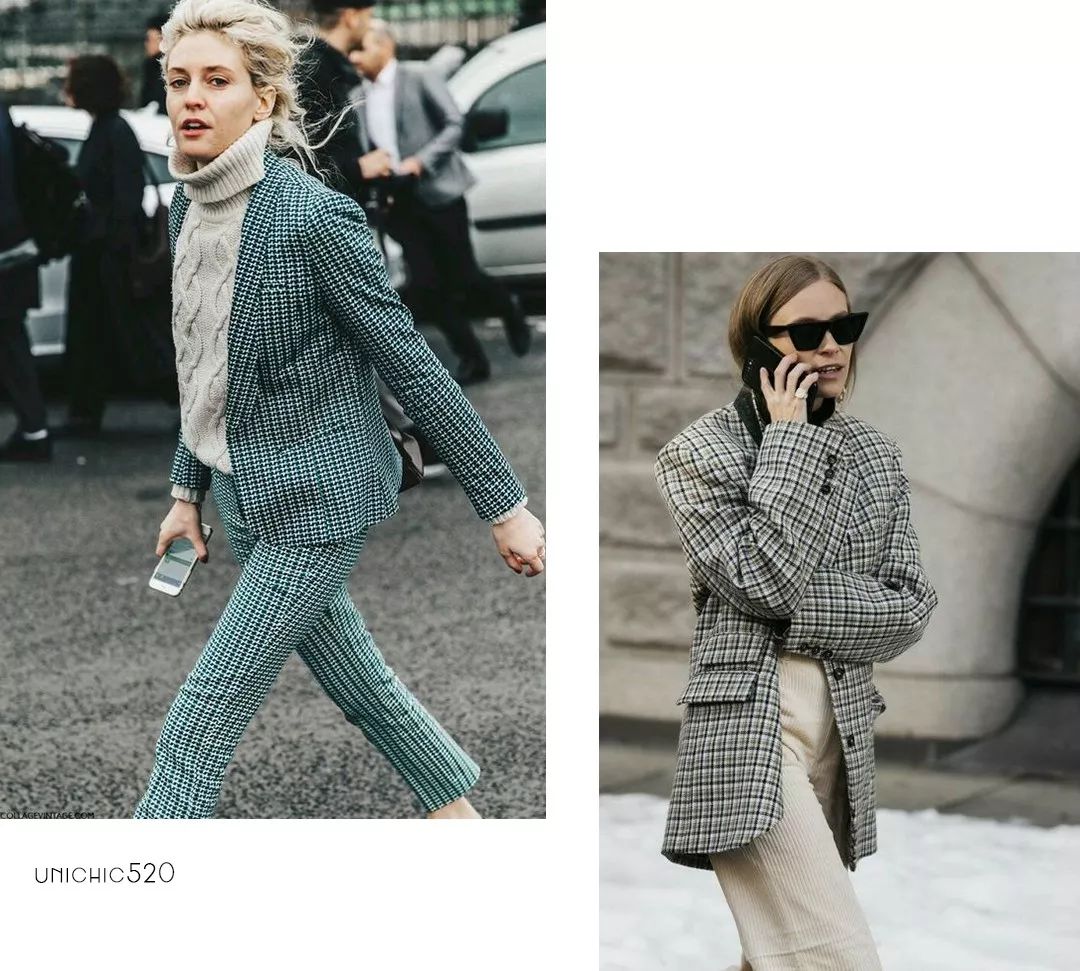 气质高腰短外套,短款外套搭直筒长裤