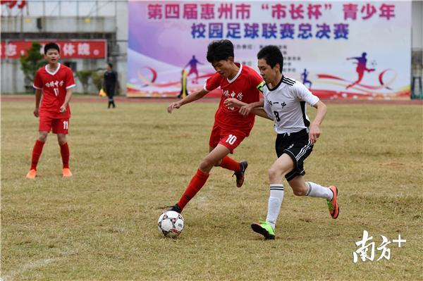 惠州足球联赛冠军,惠州青少年足球8人制比赛