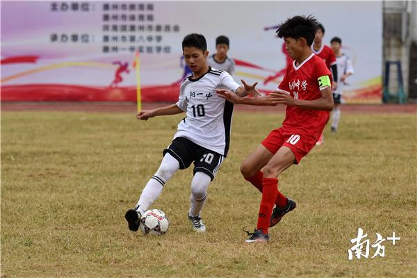 惠州足球联赛冠军,惠州青少年足球8人制比赛