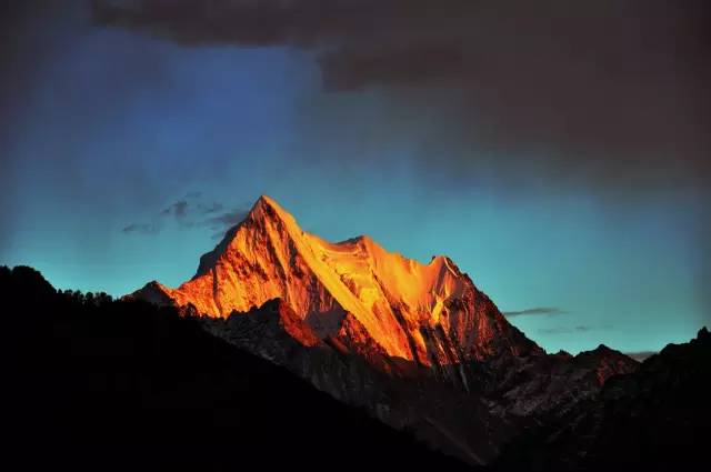 稻城亚丁徒步终点,我在终点等你原版