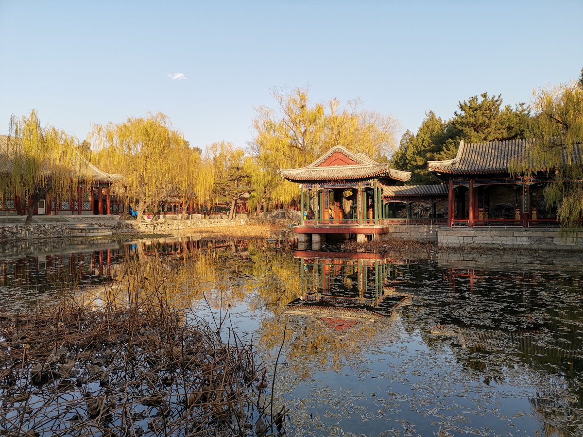 谐趣园俯瞰图,谐趣园2021