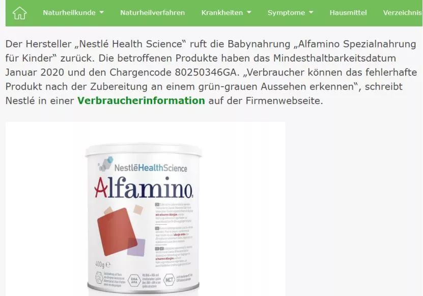 这3款奶粉被紧急召回,婴儿奶粉被召回