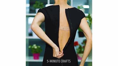 吸管修复拉链的方法,拉链坏了怎样用吸管维修