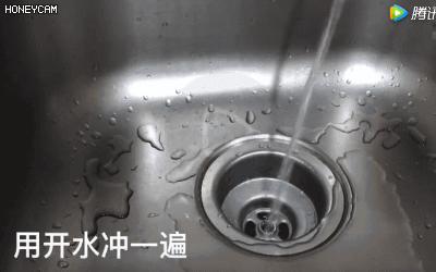 日本下水道小药片疏通,下水道堵了用一粒药片能搞定