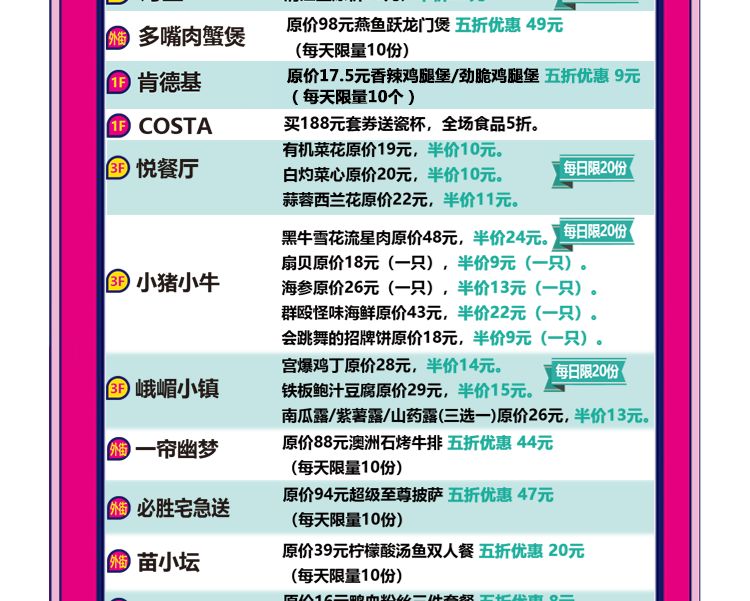 远洋城19周年庆,号外号外活动来袭