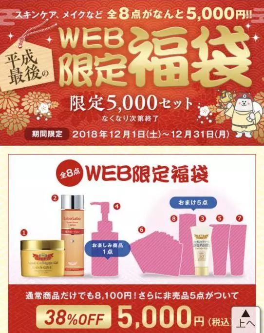 买的就是心跳！围观今年的福袋都有些什么吧！