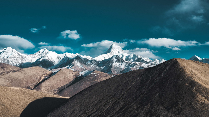 藏地秘境,贡嘎雪山之冷噶措自驾*行游**迹