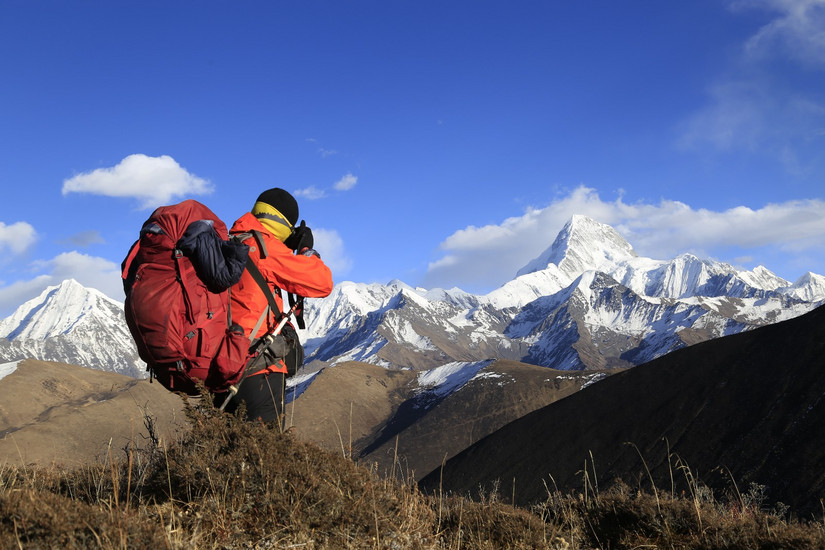 藏地秘境,贡嘎雪山之冷噶措自驾*行游**迹