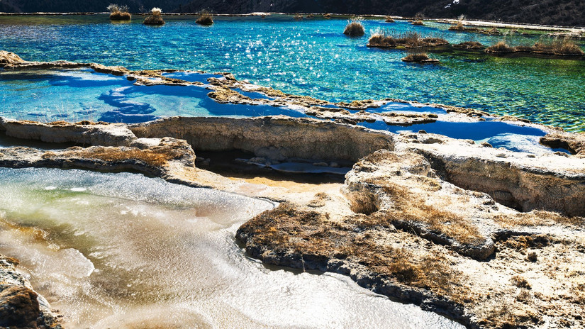 藏地秘境，贡嘎雪山之冷噶措自驾*行游**迹
