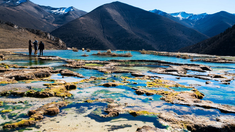 藏地秘境,贡嘎雪山之冷噶措自驾*行游**迹