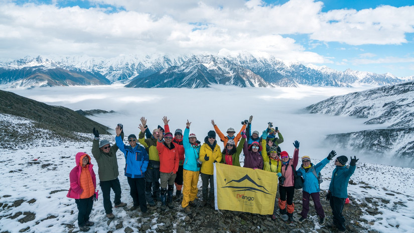 藏地秘境,贡嘎雪山之冷噶措自驾*行游**迹