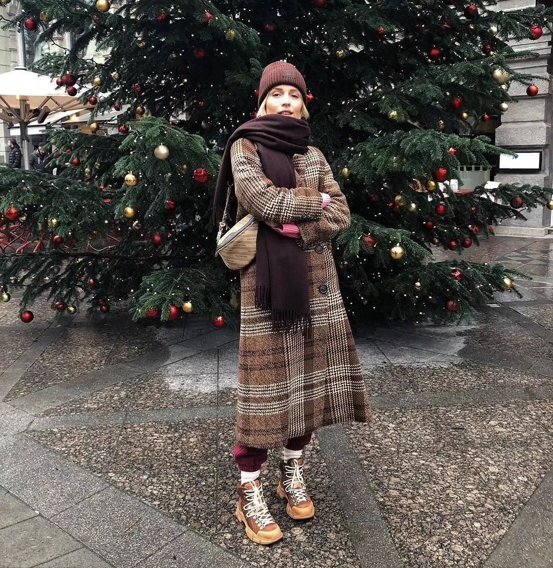 林徽因百褶裙,漆皮靴