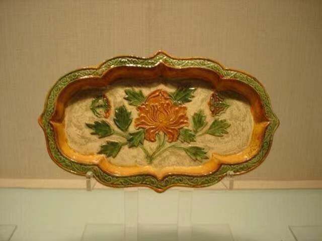 精美的辽三彩,品级最高的辽三彩