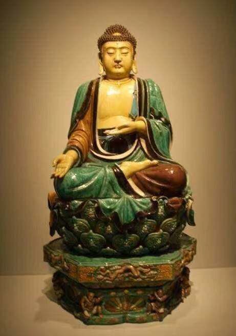 精美的辽三彩,品级最高的辽三彩