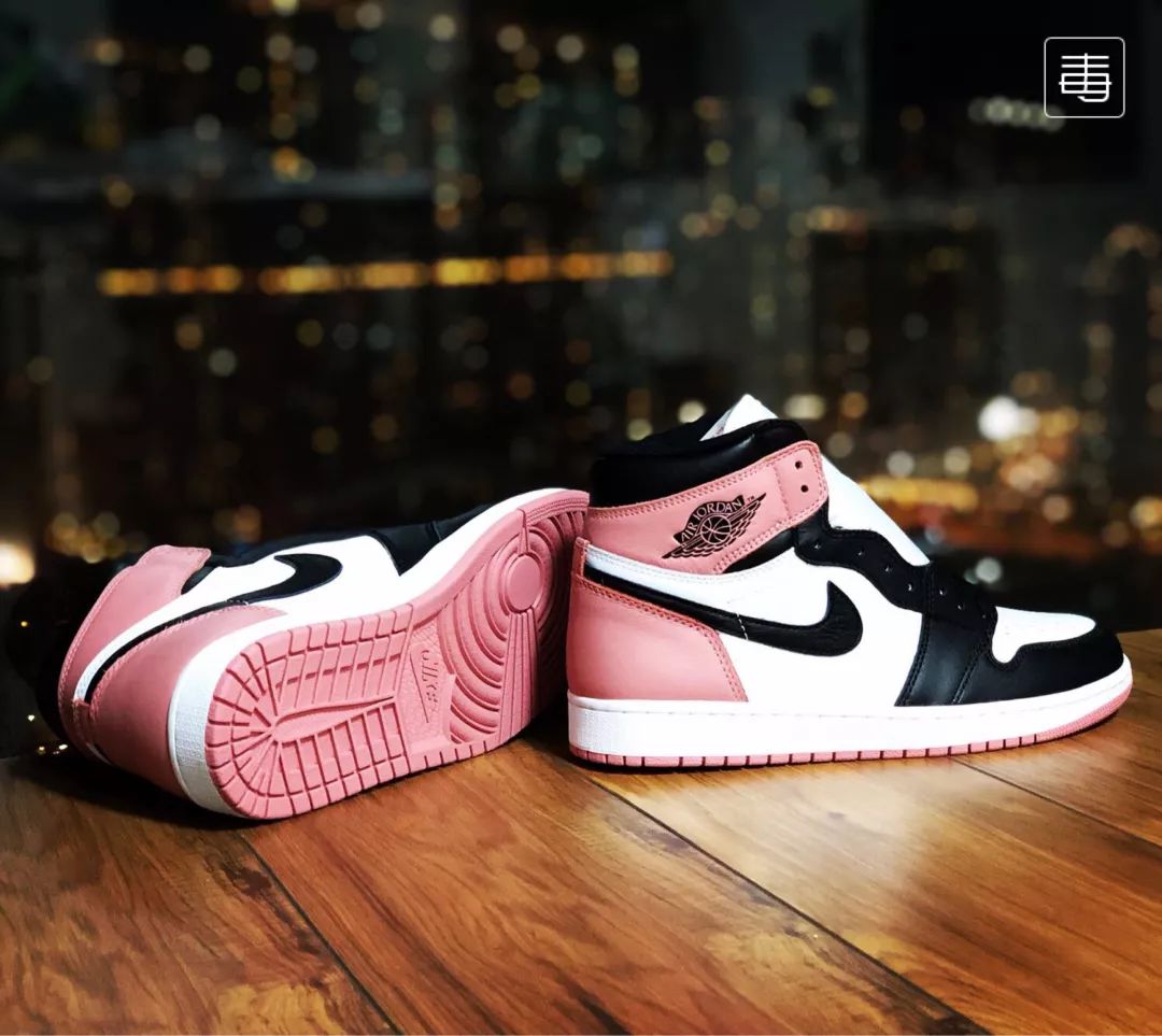 最近很火的鞋子aj1,晒鞋aj