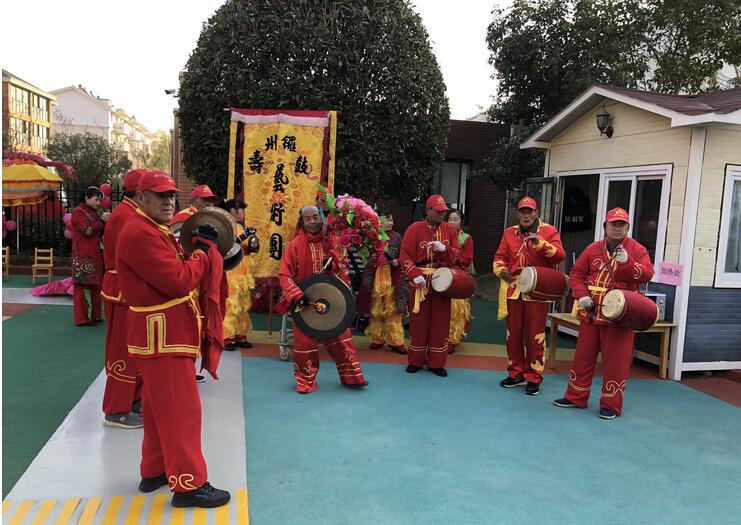 年味大街幼儿园活动圆满结束,格林童话幼儿园逛庙会活动