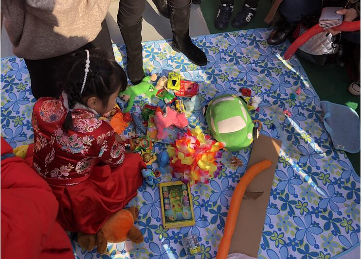 年味大街幼儿园活动圆满结束,格林童话幼儿园逛庙会活动