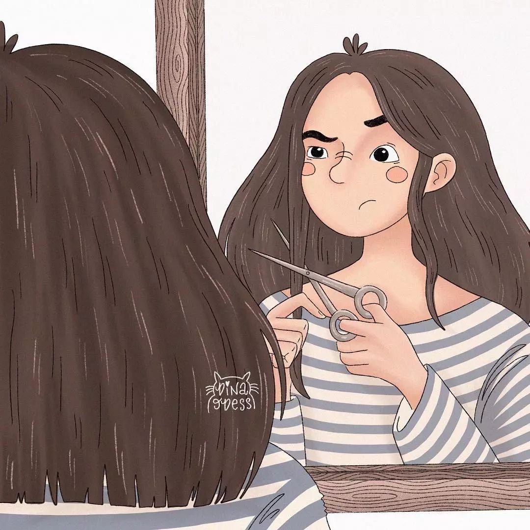 火爆ins，她画出了爱情最美的模样，甜哭！看完想恋爱……