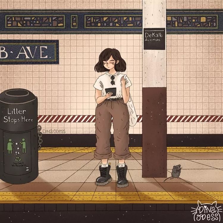 火爆ins，她画出了爱情最美的模样，甜哭！看完想恋爱……