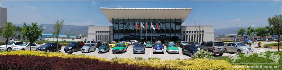 天水机场2008年9月28日通航,天水机场的历史