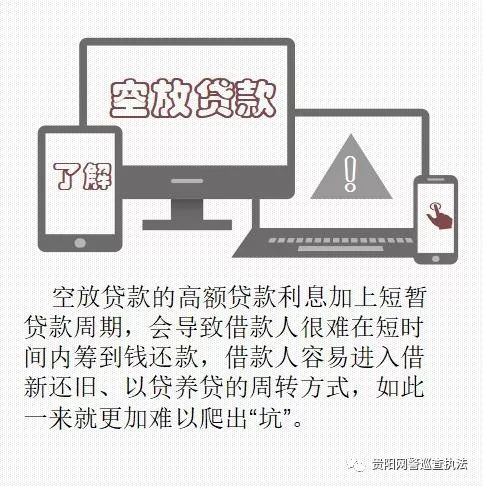 别信“空放贷”,那是“套路贷”!