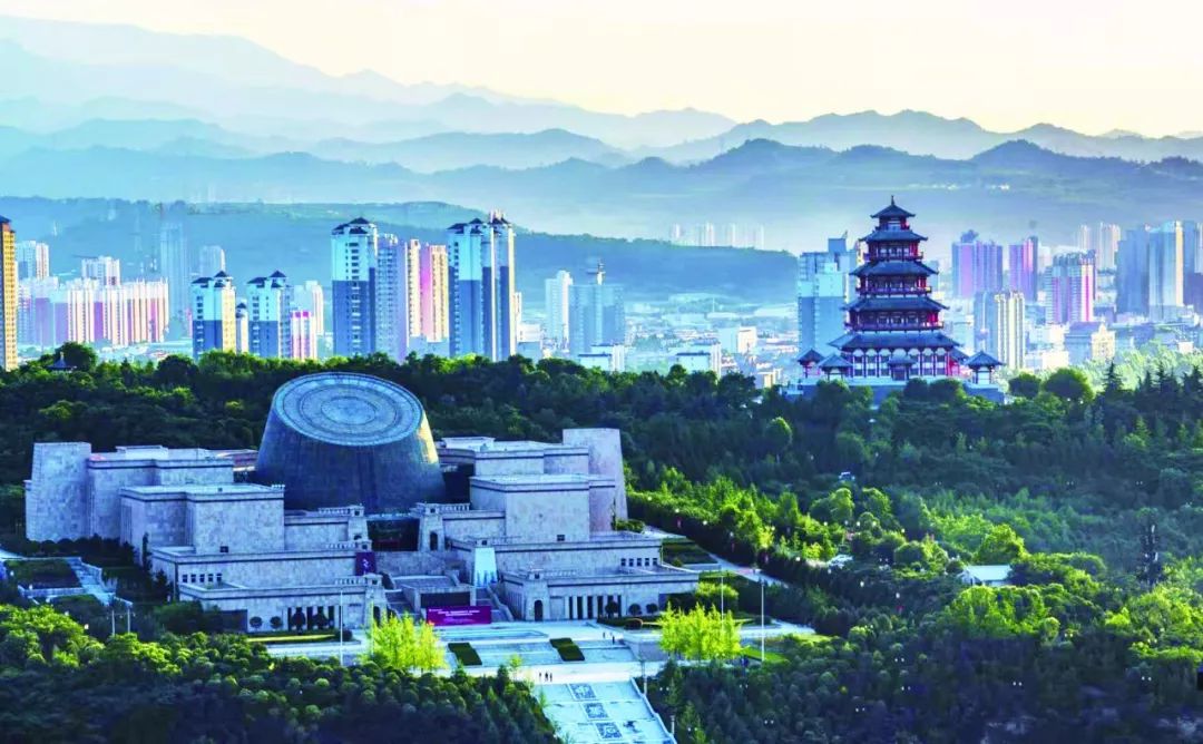 宝鸡中华石鼓园有什么建筑,陕西宝鸡市旅游景点中华石鼓园