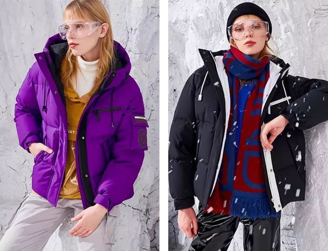 波司登小雀斑,小雀斑撞波司登