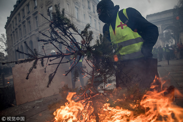 法国黄马甲2020年,法国黄马甲最新报道