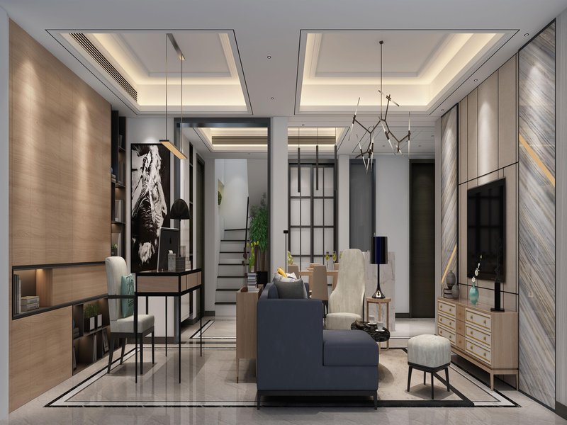 仅仅花了30万元，就把160平米的四居室装修的美轮美奂！-景山*瑰园玫**装修