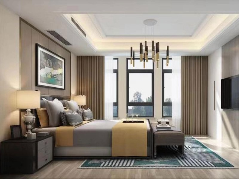 仅仅花了30万元，就把160平米的四居室装修的美轮美奂！-景山*瑰园玫**装修