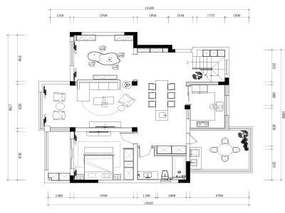 仅仅花了30万元，就把160平米的四居室装修的美轮美奂！-景山*瑰园玫**装修