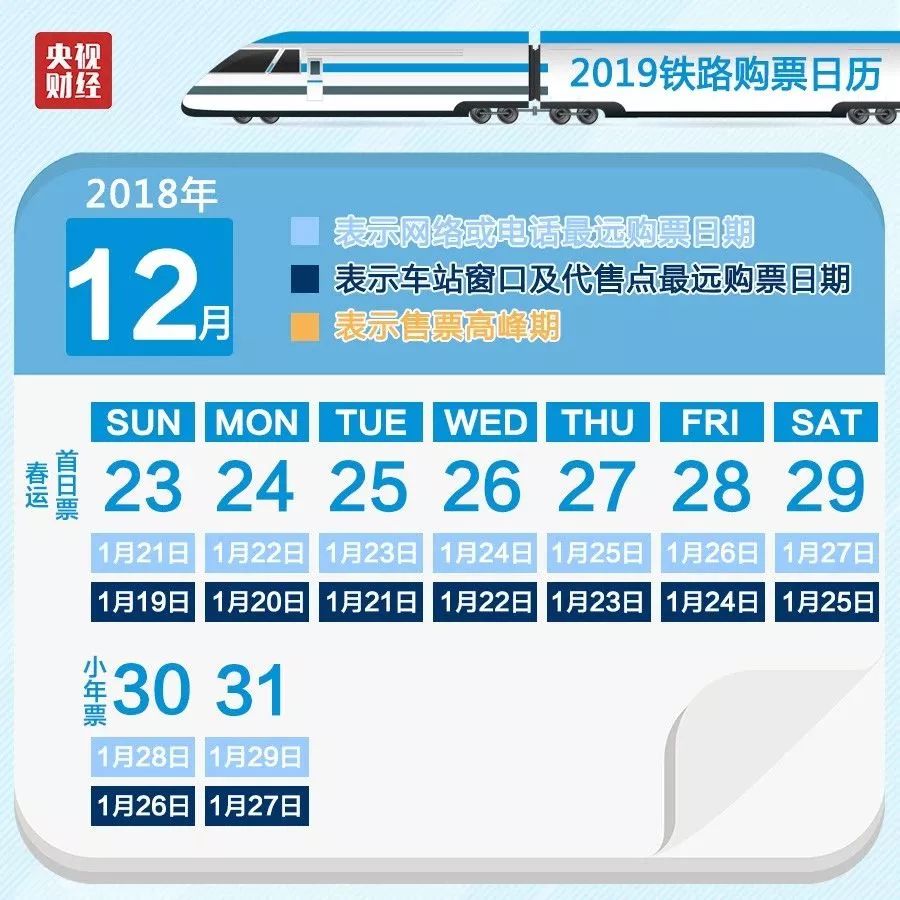 2023春运车票12月24日开售,2019春运火车票已开售