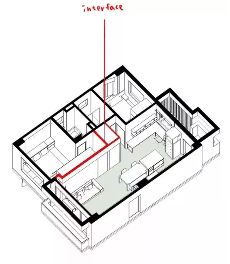 73㎡这样的格局，1㎡都不会浪费「风格044期」