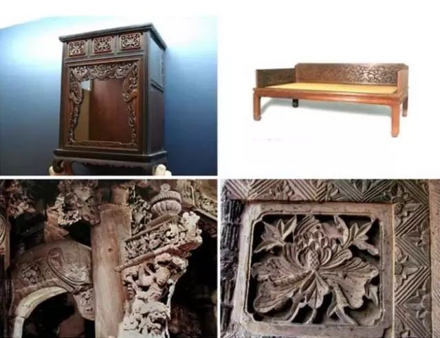 中国家具史图片,中国家具雕刻的各种各样花纹寓意