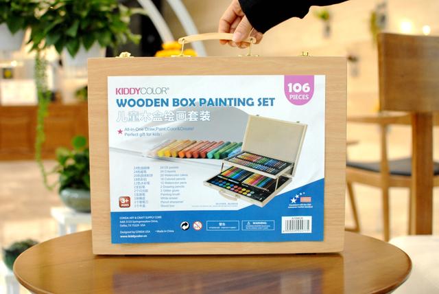 168件儿童绘画套装,儿童绘画大师套装