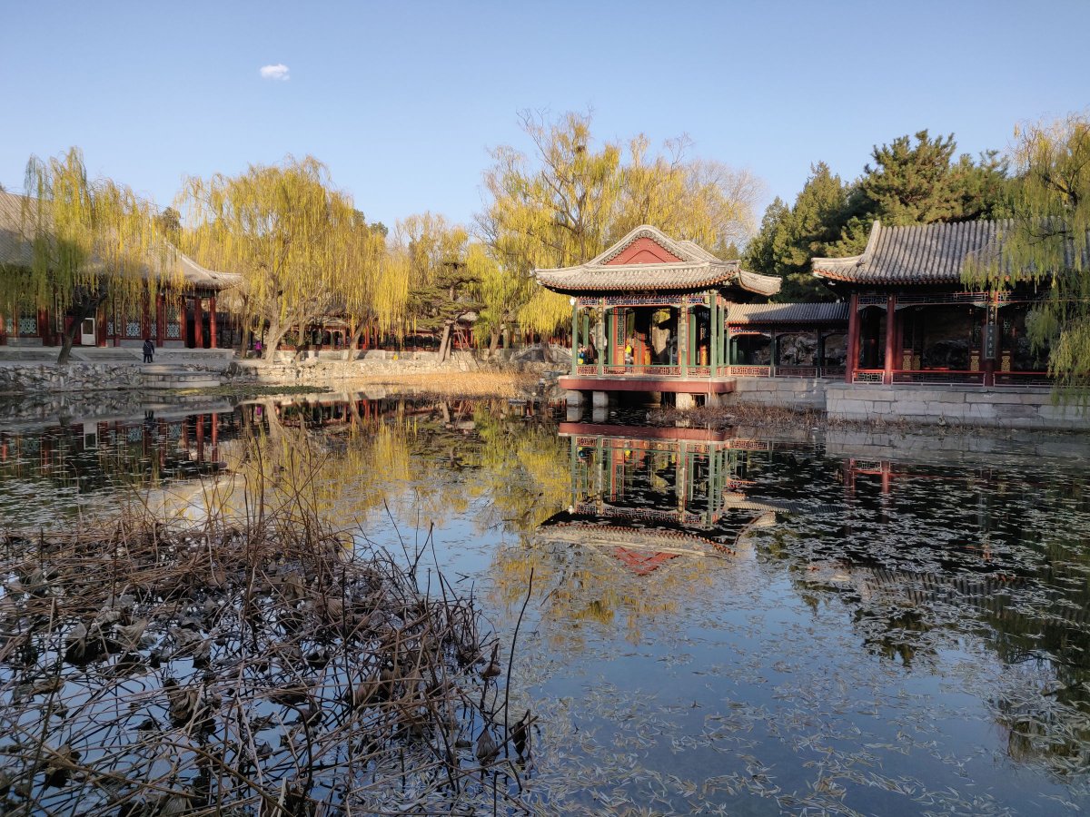 谐趣园俯瞰图,谐趣园2021