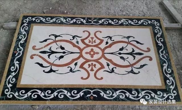 地砖水刀拼花好处与坏处,800x800mm水刀拼花地砖cad怎么弄