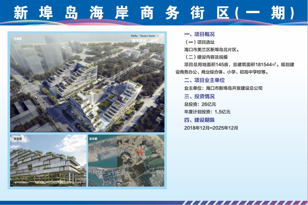 海南自贸区重点项目,海南自贸试验区项目