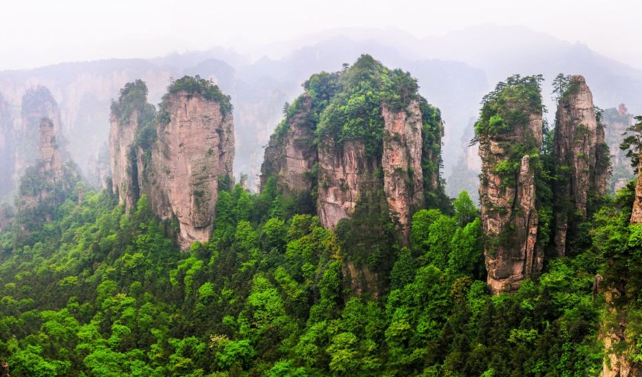 湖南天门山3日2晚跟团游,长沙张家界凤凰6天5晚双人游