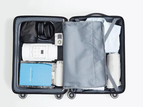 拼团丨200斤胖子坐不坏的行李箱，一个手指头就能提起来