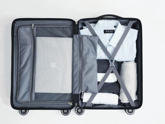 拼团丨200斤胖子坐不坏的行李箱，一个手指头就能提起来